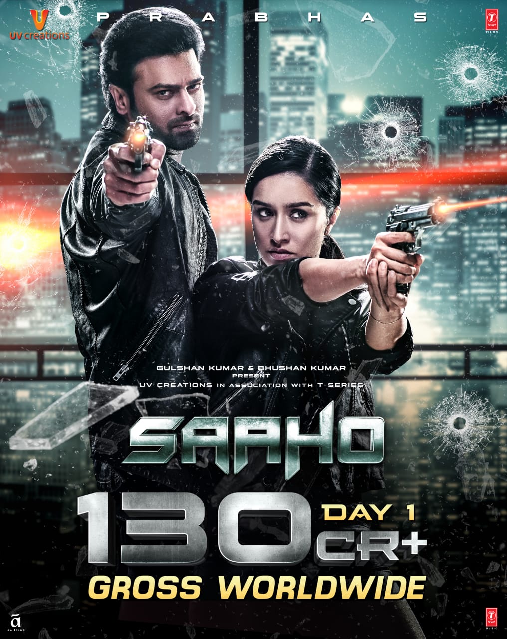 Saaho Box Office Collection Day 1